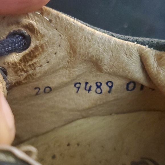 👼Vintage Well Made Baby shoes Size 20EU - Picture 9 of 9